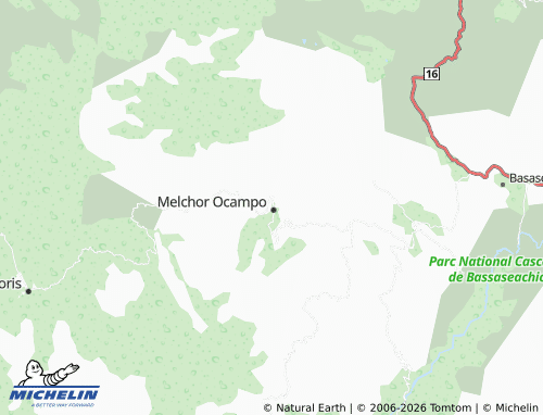 Mappa MICHELIN Melchor Ocampo Centro - ViaMichelin