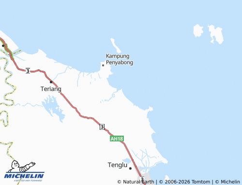 Mapa MICHELIN Kampung Telok Sari - ViaMichelin