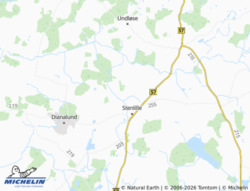 MICHELIN-Landkarte Pladshuse - ViaMichelin