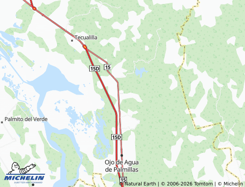MICHELIN Ejido La Campana map - ViaMichelin