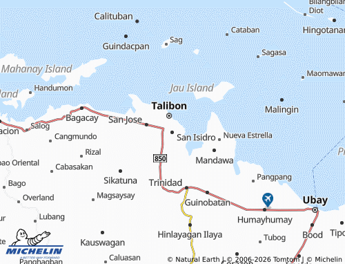 MICHELIN San Isidro map - ViaMichelin
