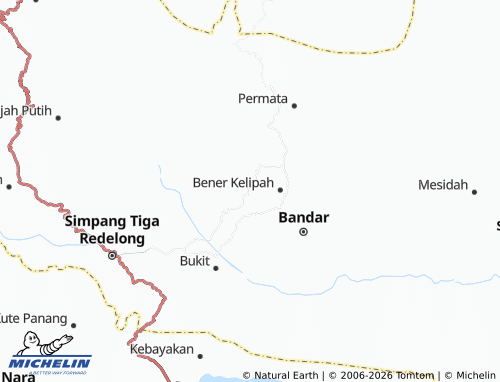 Mappa MICHELIN Batin Baru - ViaMichelin
