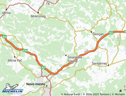 MICHELIN Žaloviče map - ViaMichelin