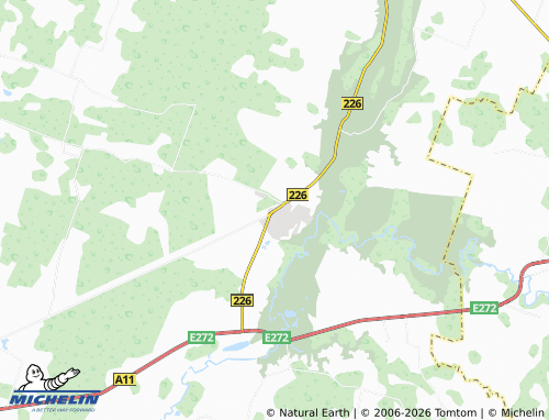 MICHELIN Kūlupėnai map - ViaMichelin