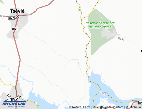 MICHELIN Agome map - ViaMichelin