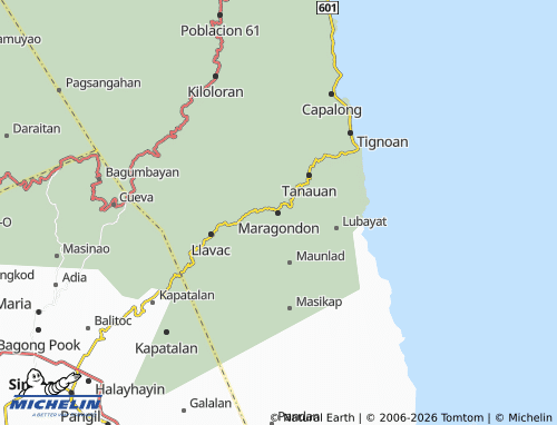 MICHELIN Maragondon map - ViaMichelin