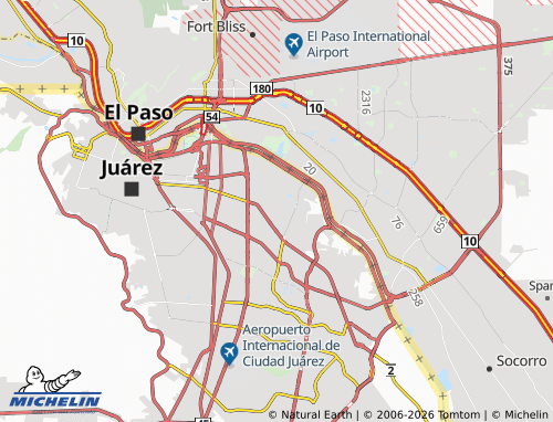 MICHELIN Campestre Ampliación map - ViaMichelin