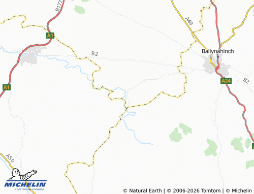 MICHELIN Dromara map - ViaMichelin
