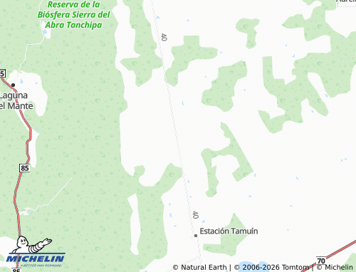 Mappa MICHELIN Patricio 2 - ViaMichelin