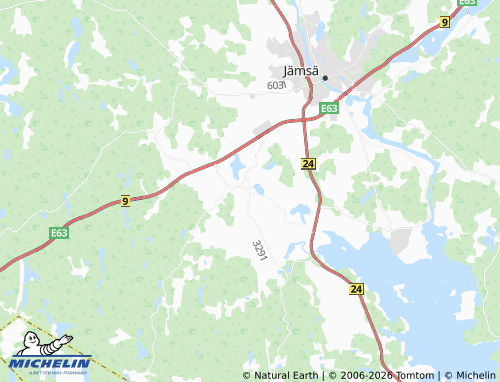 MICHELIN Järvenkylä map - ViaMichelin