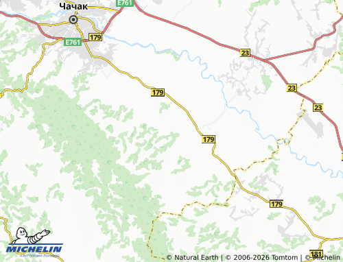 Mapa MICHELIN Lipnica - ViaMichelin