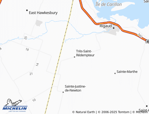 MICHELIN Très-Saint-Rédempteur map - ViaMichelin