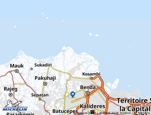 Kaart MICHELIN Tanjung Pasir - ViaMichelin