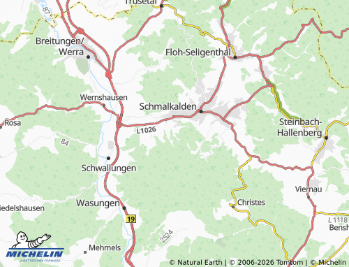 MICHELIN Volkers map - ViaMichelin