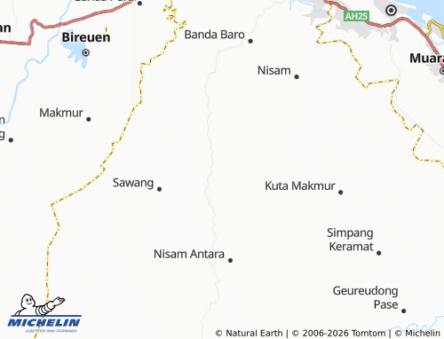MICHELIN Seumirah map - ViaMichelin