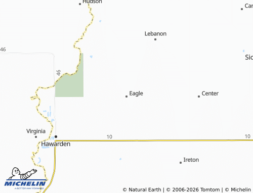 Mapa MICHELIN Eagle - ViaMichelin