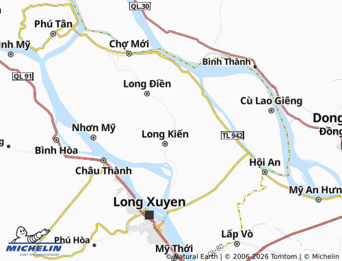 Mappa MICHELIN Long Giang - ViaMichelin