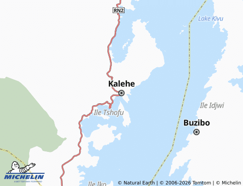 Mappa MICHELIN Kalehe - ViaMichelin