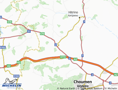 Carte MICHELIN Struino - ViaMichelin