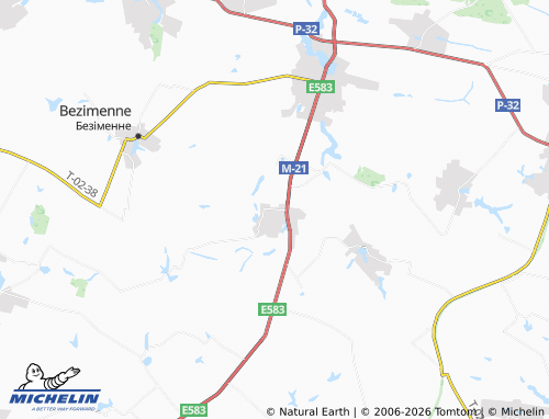 Mappa MICHELIN Peremoha - ViaMichelin
