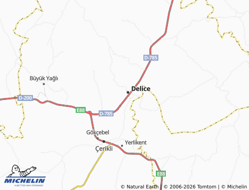 MICHELIN Aktepe map - ViaMichelin