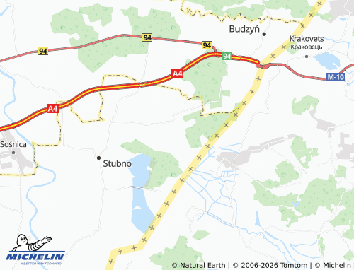 MICHELIN Zagroble map - ViaMichelin