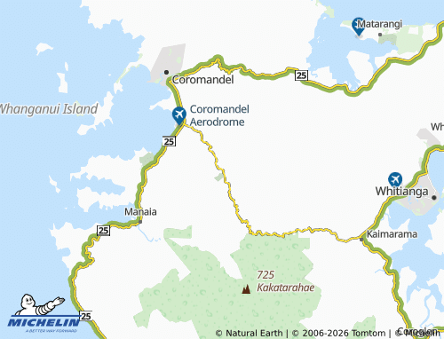 Mapa MICHELIN Waiau - ViaMichelin