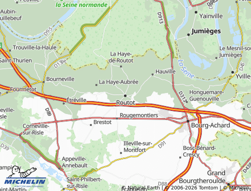 MICHELIN Routot map - ViaMichelin