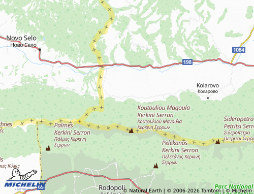 MICHELIN Skrat map - ViaMichelin