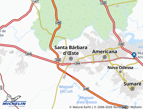 Mappa MICHELIN Vila Lola - ViaMichelin