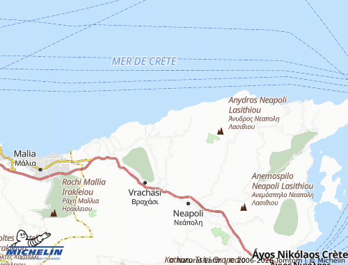 Mapa MICHELIN Tsampi - ViaMichelin