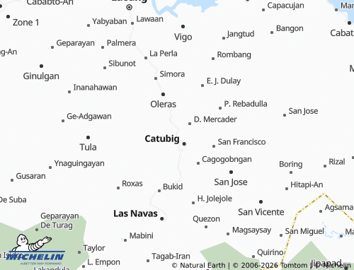 MICHELIN Hiparayan map - ViaMichelin
