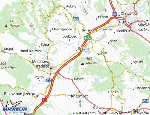 MICHELIN-Landkarte Olšina - ViaMichelin