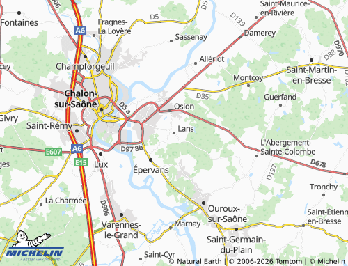 Carte MICHELIN Lans - ViaMichelin