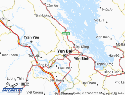 MICHELIN-Landkarte Minh Bảo - ViaMichelin