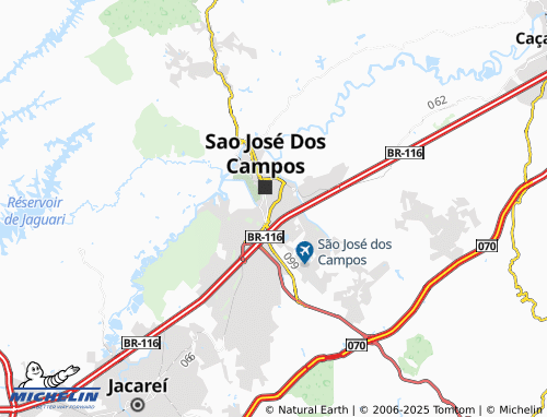 MICHELIN Vila Bandeirante map - ViaMichelin