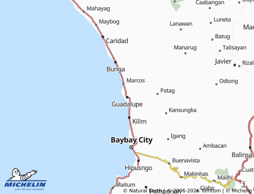 MICHELIN Guadalupe map - ViaMichelin