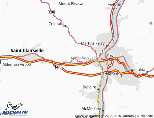 Mapa MICHELIN Lansing - ViaMichelin