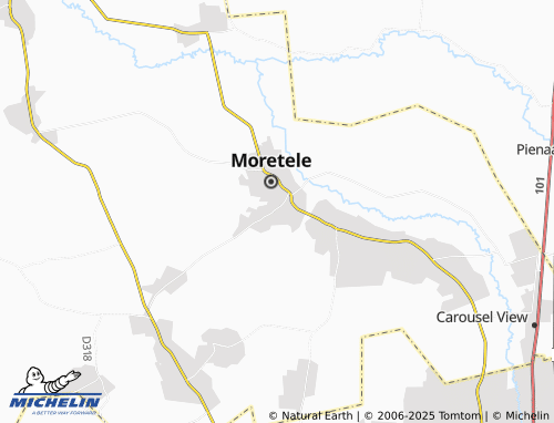 MICHELIN Kwamotlhabaneng map - ViaMichelin