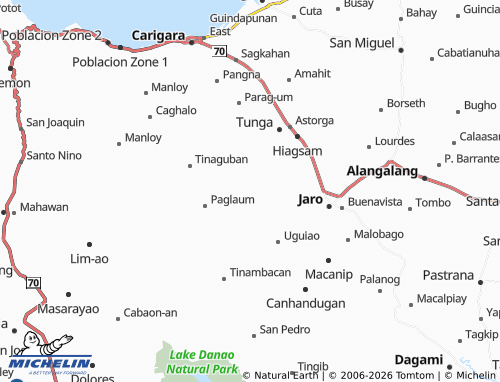 MICHELIN Burabod map - ViaMichelin