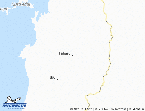 MICHELIN Tabaru map - ViaMichelin