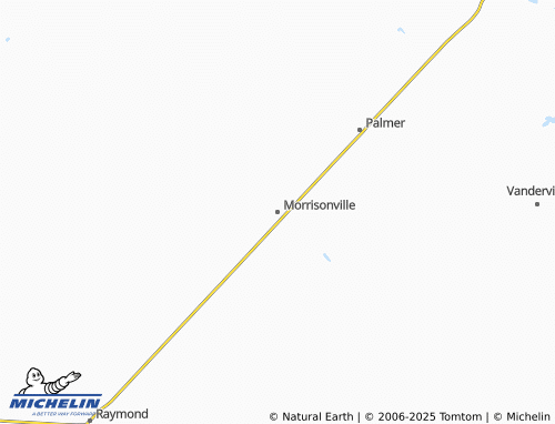 MICHELIN Morrisonville map - ViaMichelin