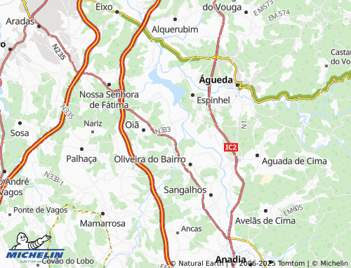 Mapa MICHELIN Silveiro - ViaMichelin