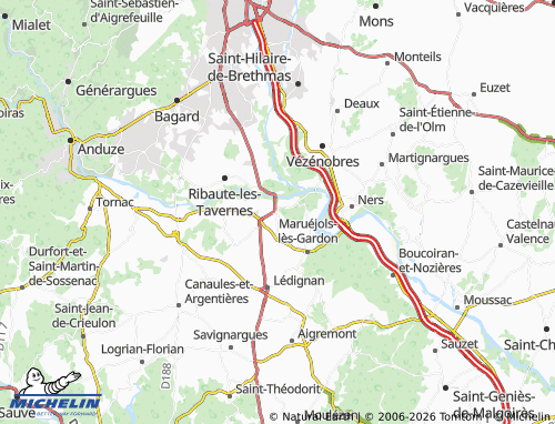 Mapa MICHELIN Massanes - ViaMichelin