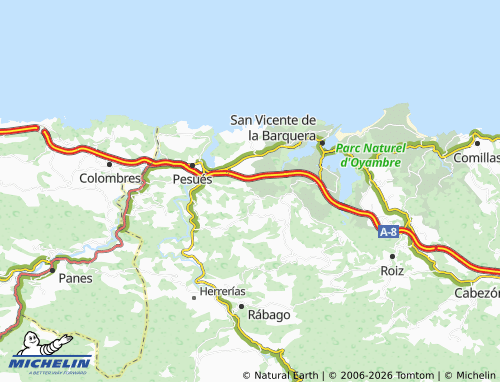 Mapa MICHELIN Serdio - ViaMichelin