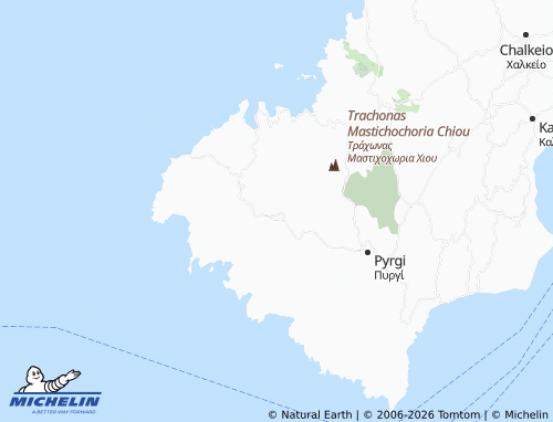 Mapa MICHELIN Olympoi - ViaMichelin