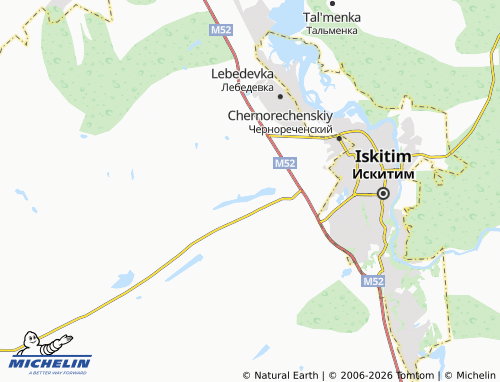 MICHELIN-Landkarte Roshchinskiy - ViaMichelin
