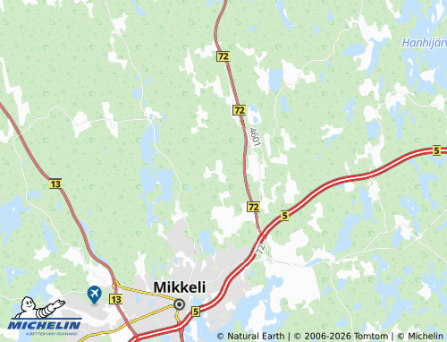 Carte MICHELIN Suonsaari - ViaMichelin