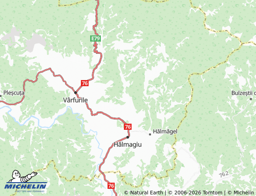MICHELIN Cristești map - ViaMichelin