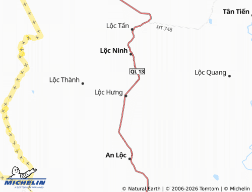 Mappa MICHELIN Lộc Hưng - ViaMichelin